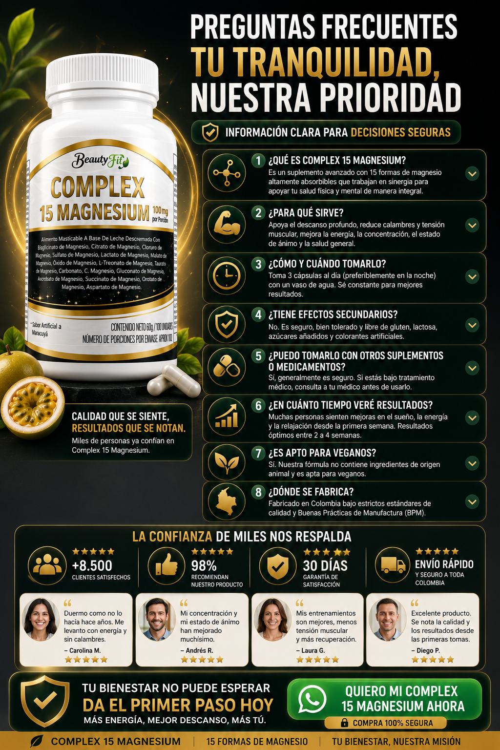 15 MAGNESIUM COMPLEX — sección 11