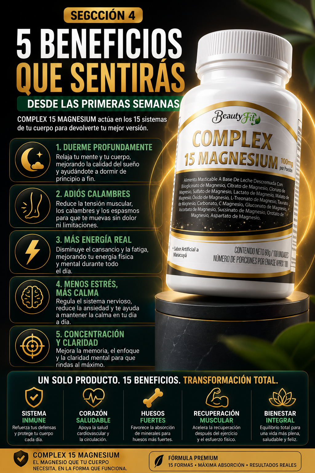 15 MAGNESIUM COMPLEX — sección 5