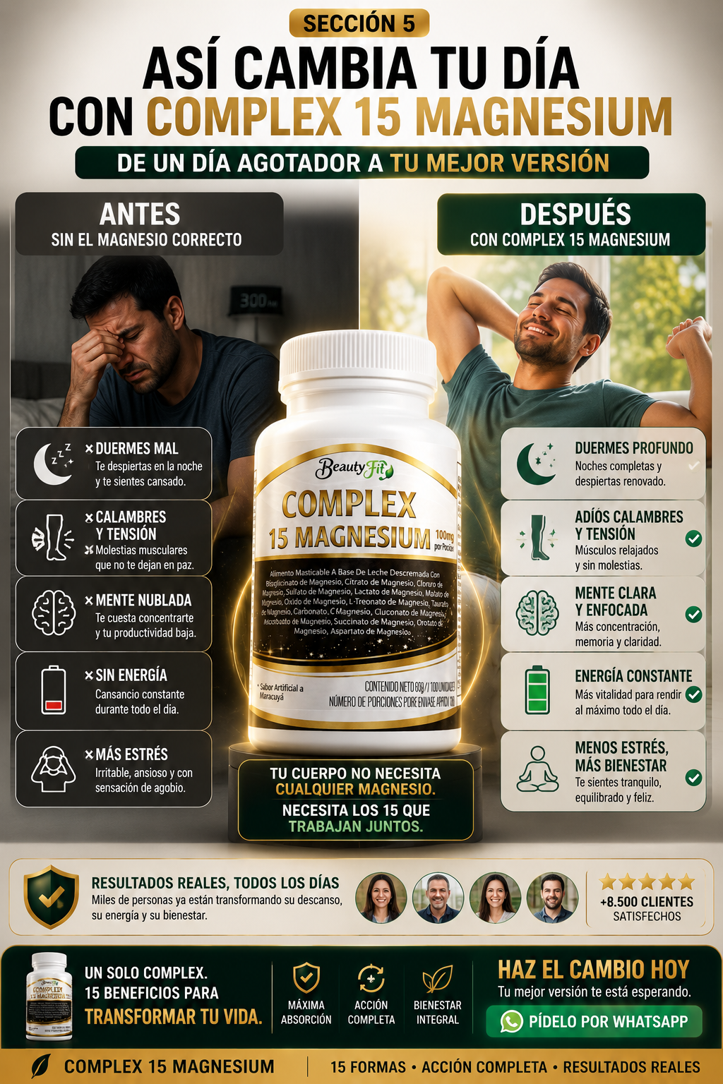 15 MAGNESIUM COMPLEX — sección 6