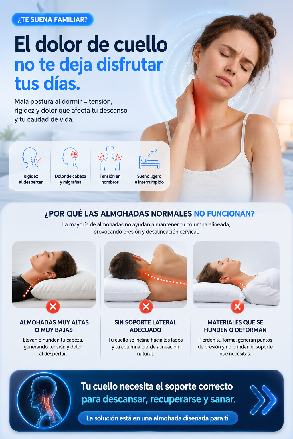Almohada Cervical Ortopedica Estrella — sección 3