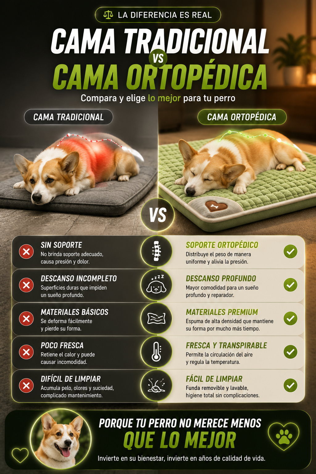 Cama Ortopédica para mascotas — sección 6