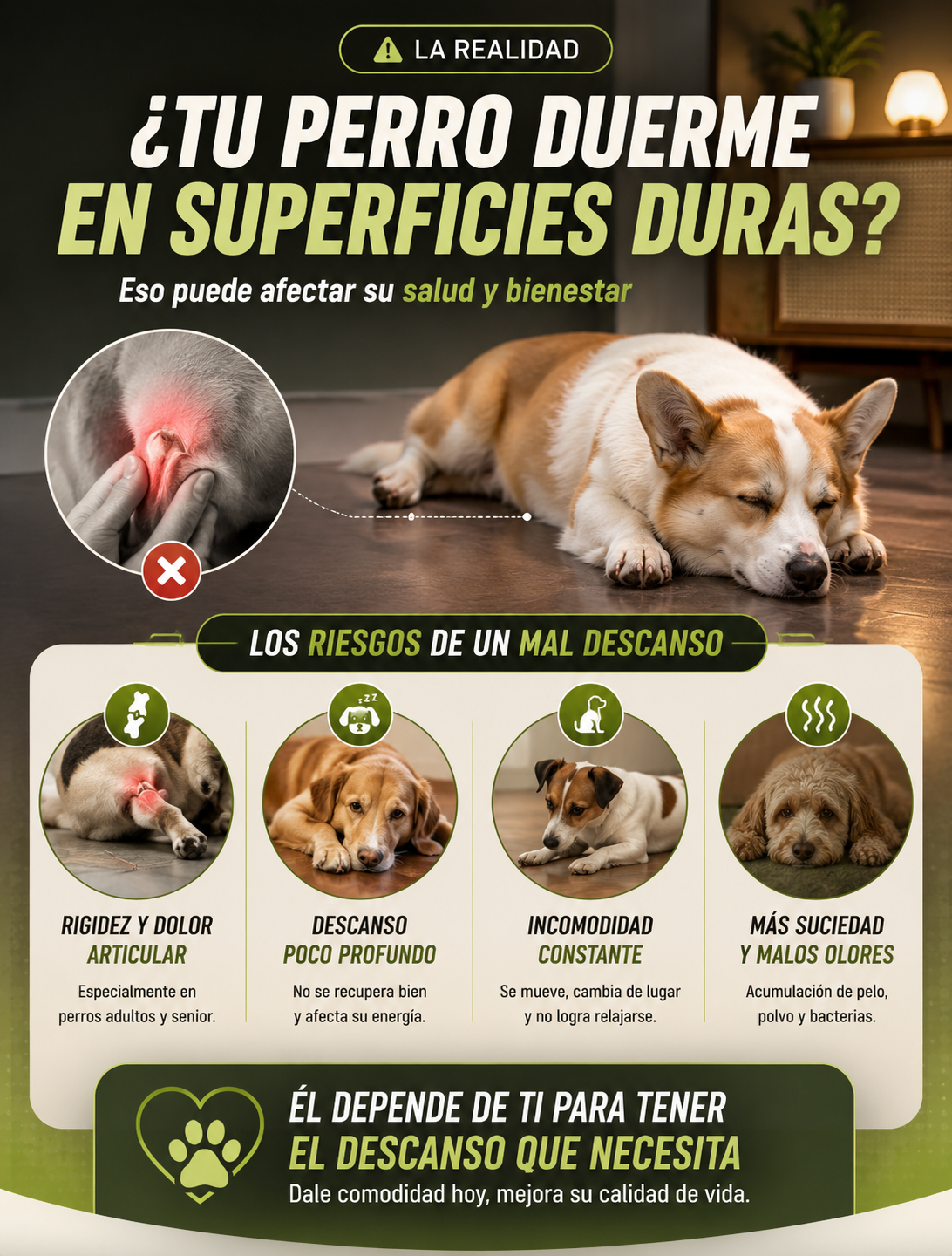 Cama Ortopédica para mascotas — sección 3