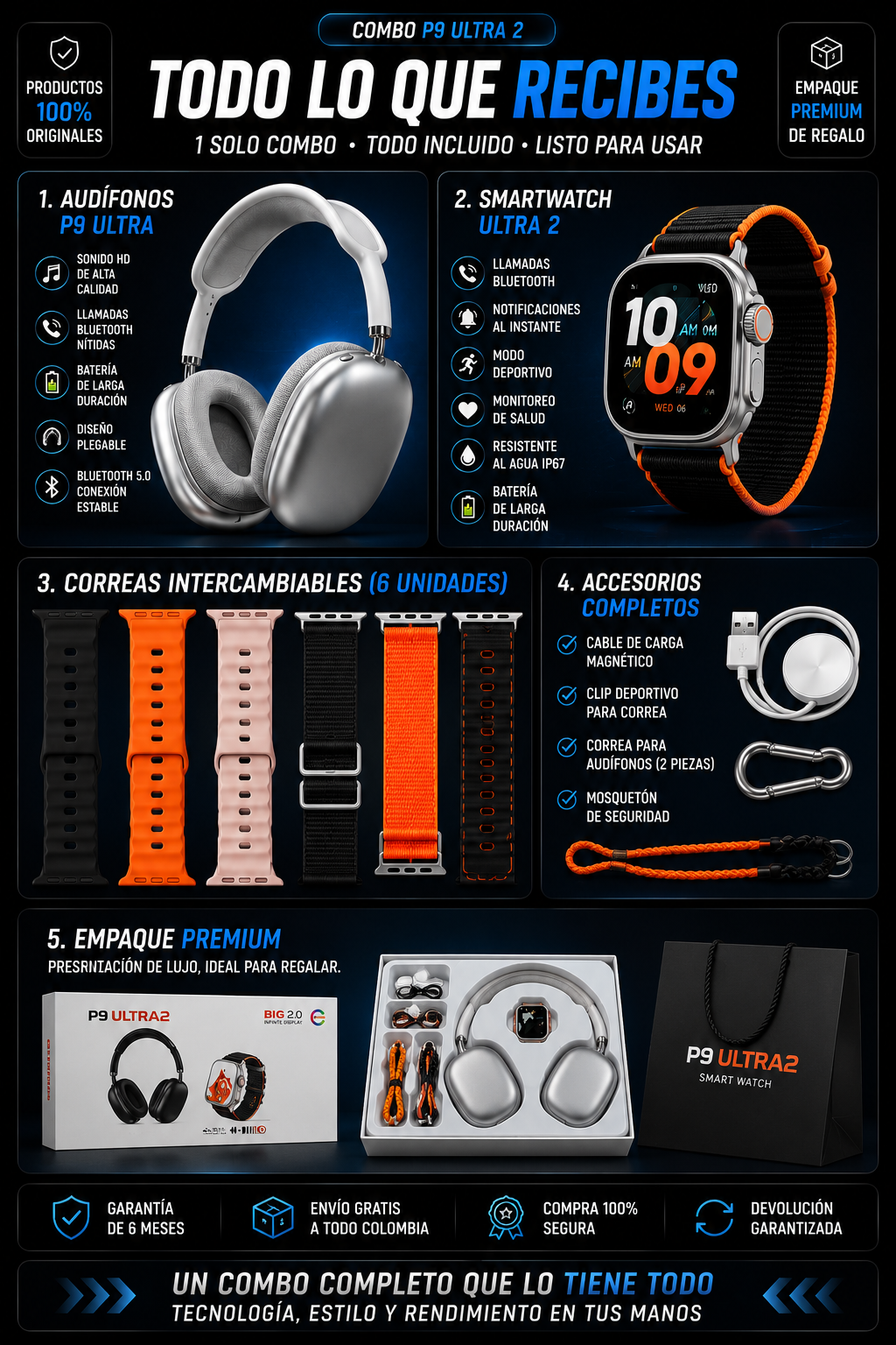 COMBO P9 ULTRA — sección 4