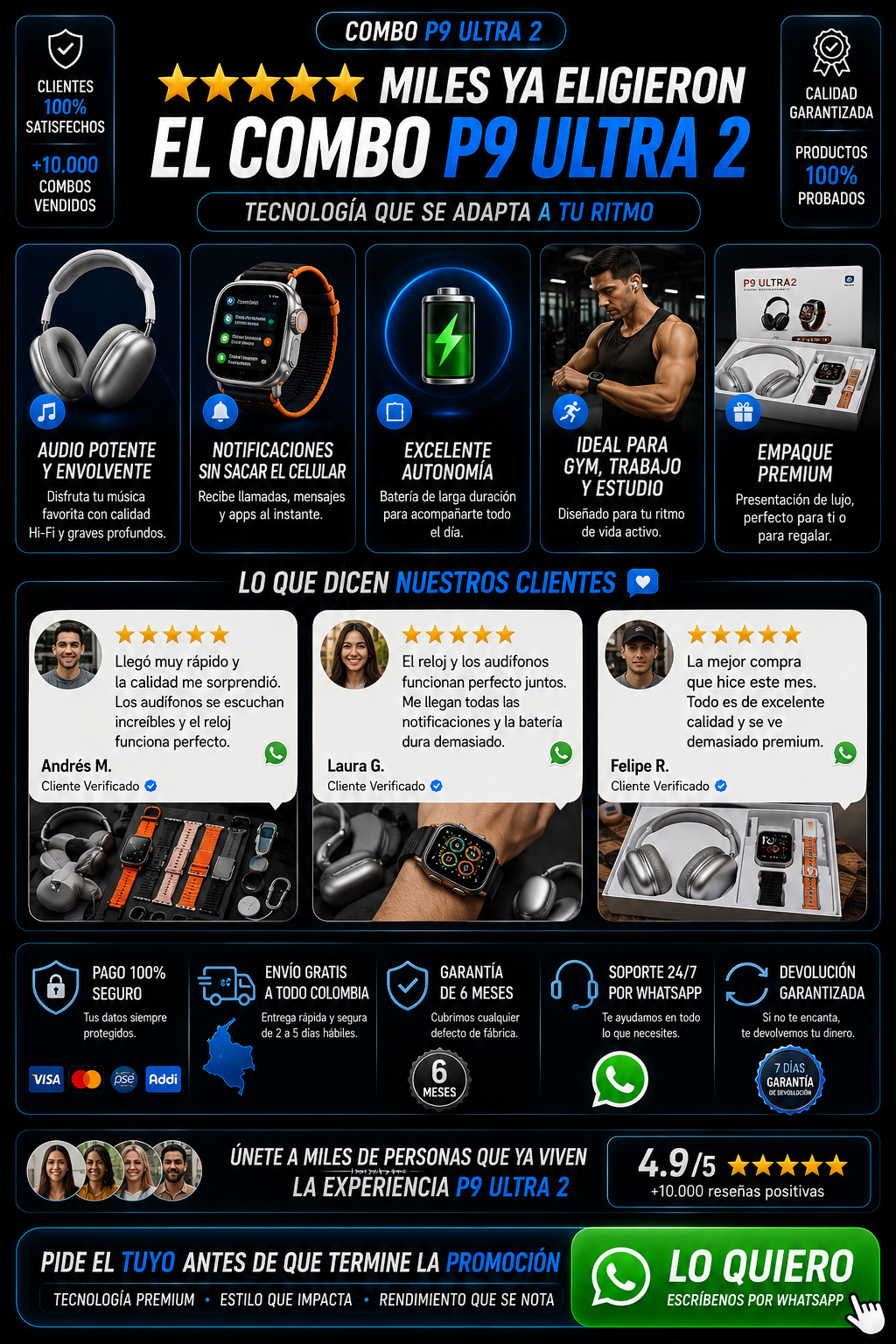 COMBO P9 ULTRA — sección 7