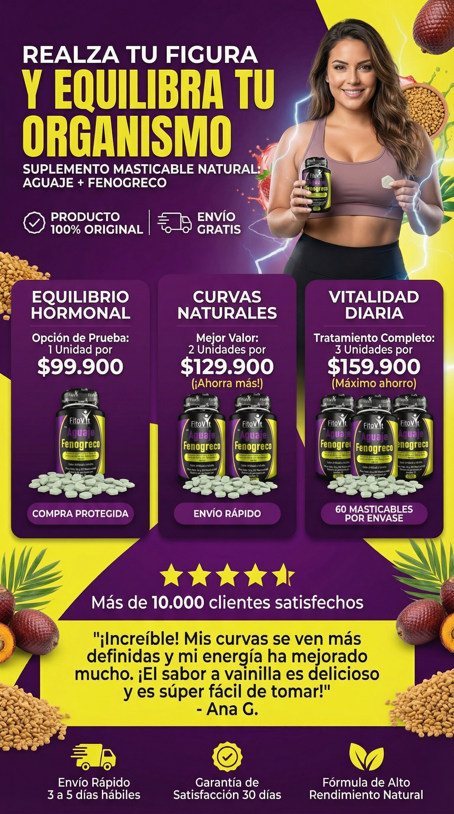 AGUAJE + FENOGRECO X60UND — sección 3