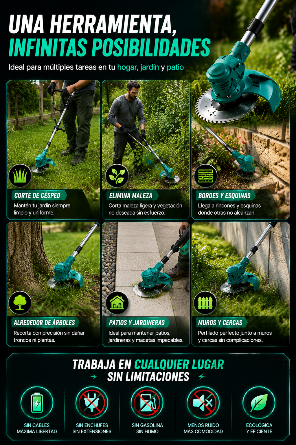 Guadaña Lithium — sección 6