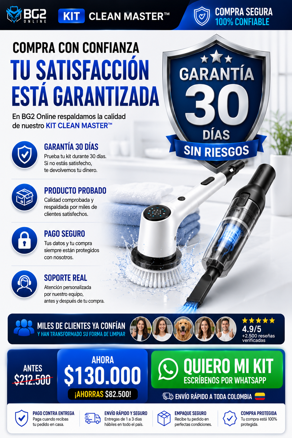 KIT Clean Master — sección 8