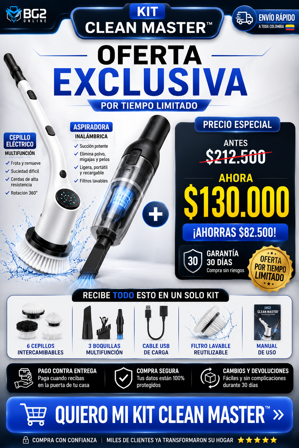 KIT Clean Master — sección 6