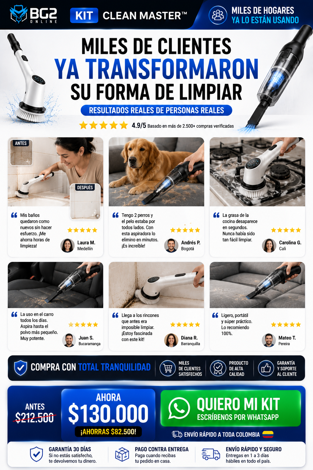 KIT Clean Master — sección 7