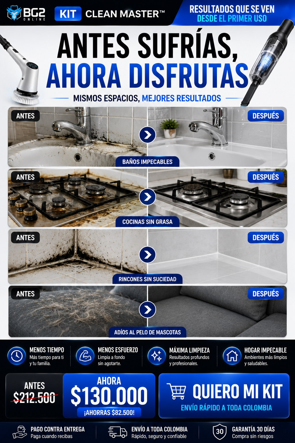 KIT Clean Master — sección 4