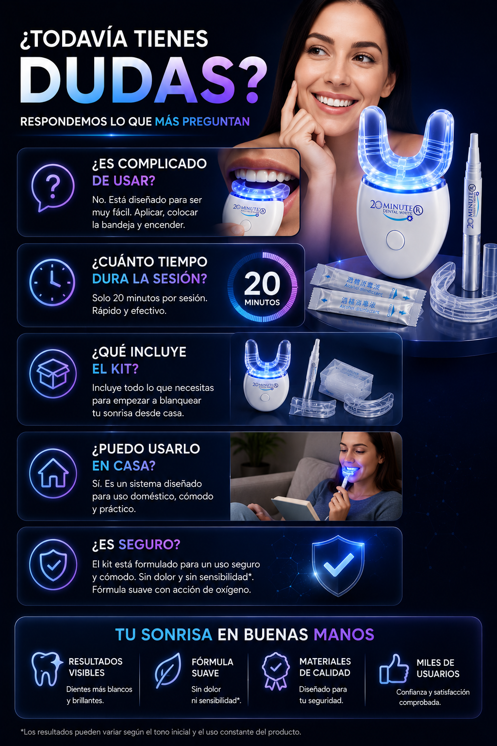 Kit De Blanqueamiento Dental — sección 7