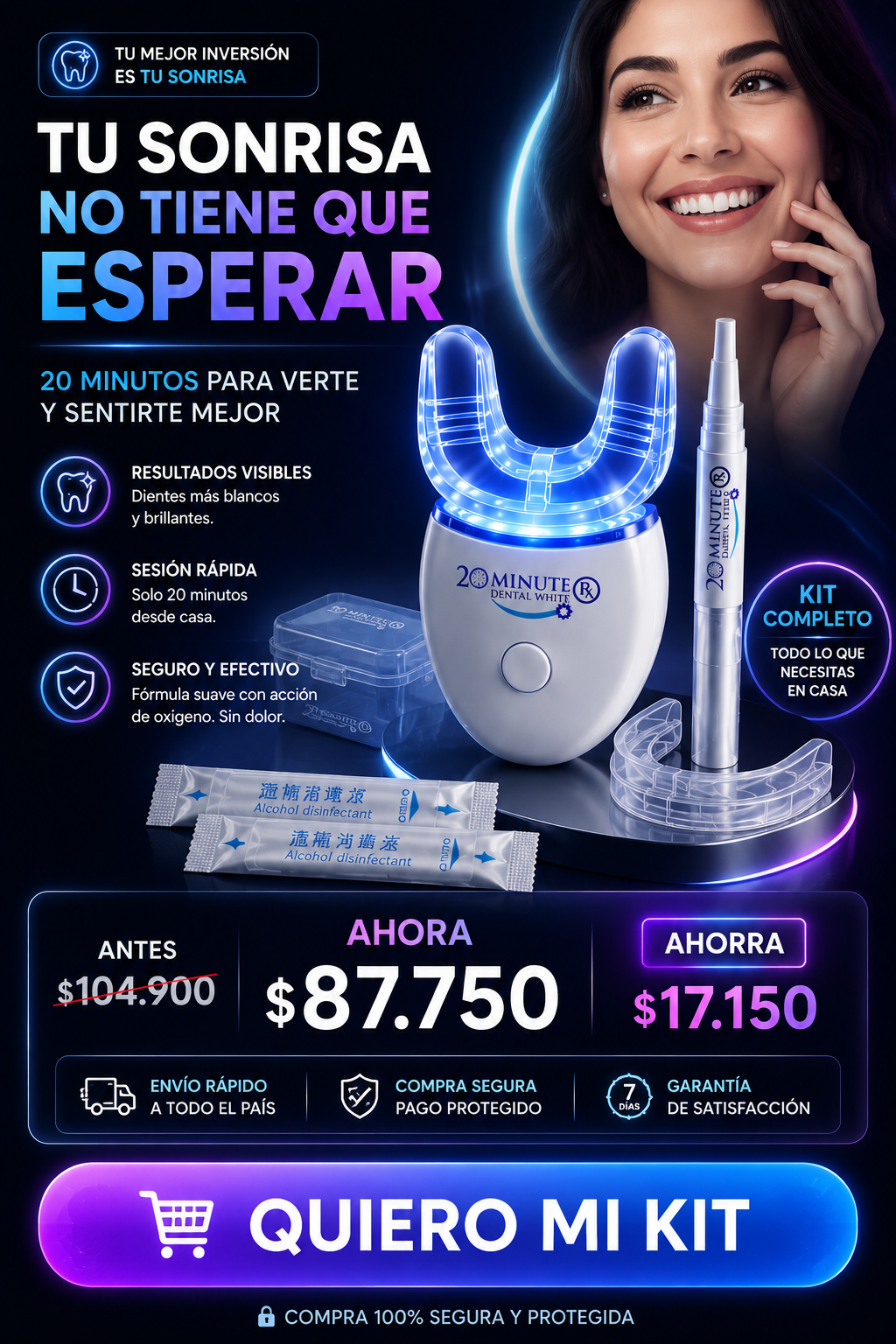 Kit De Blanqueamiento Dental — sección 8