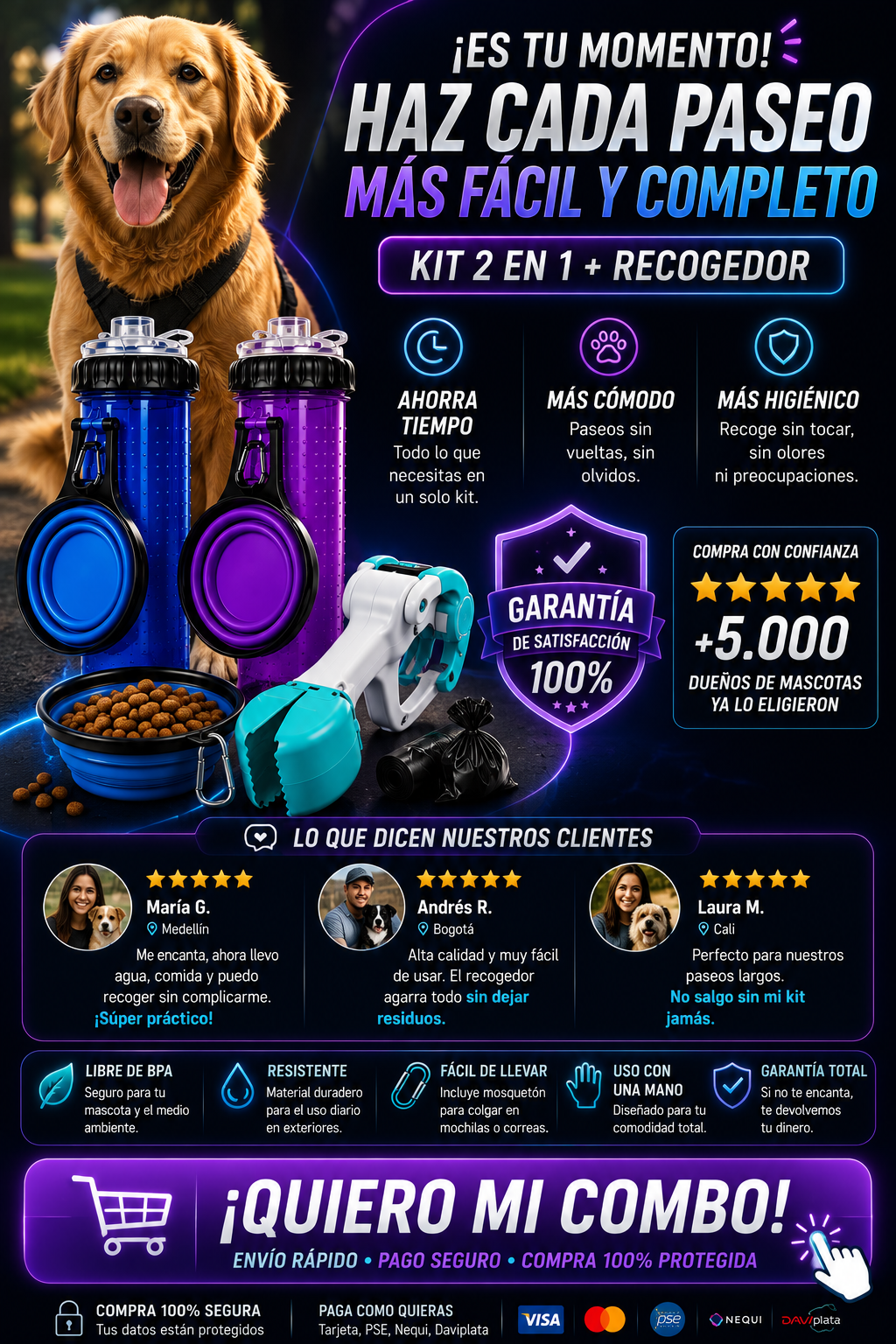 Kit para mascotas 3 en 1 — sección 8
