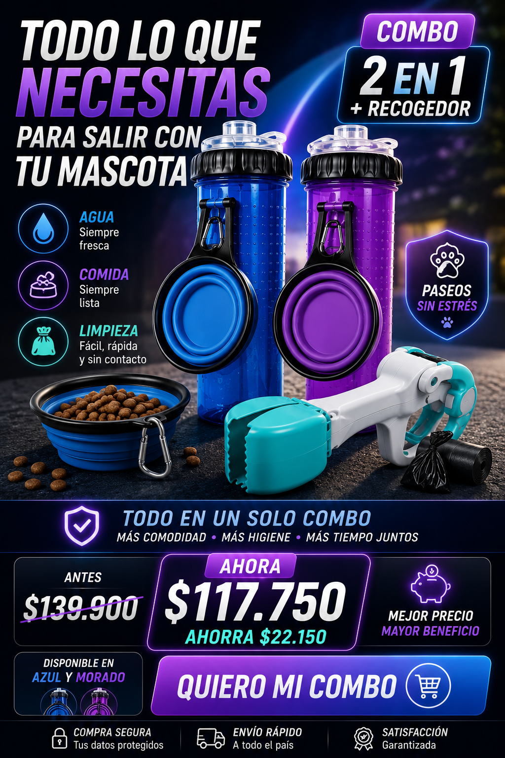 Kit para mascotas 3 en 1 — sección 5
