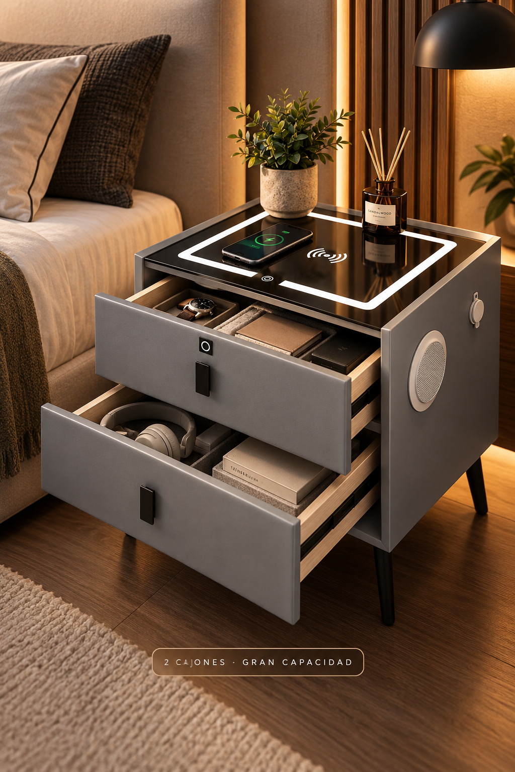 Mesa De Noche Smart Nigh Pro — sección 6