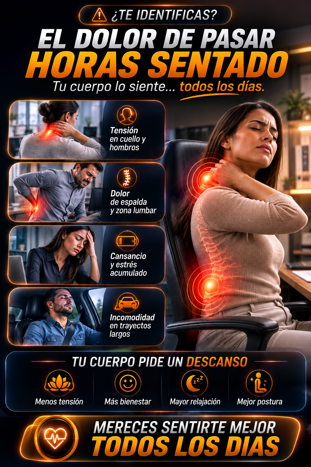 Silla Masajeadora para vehiculo — sección 3