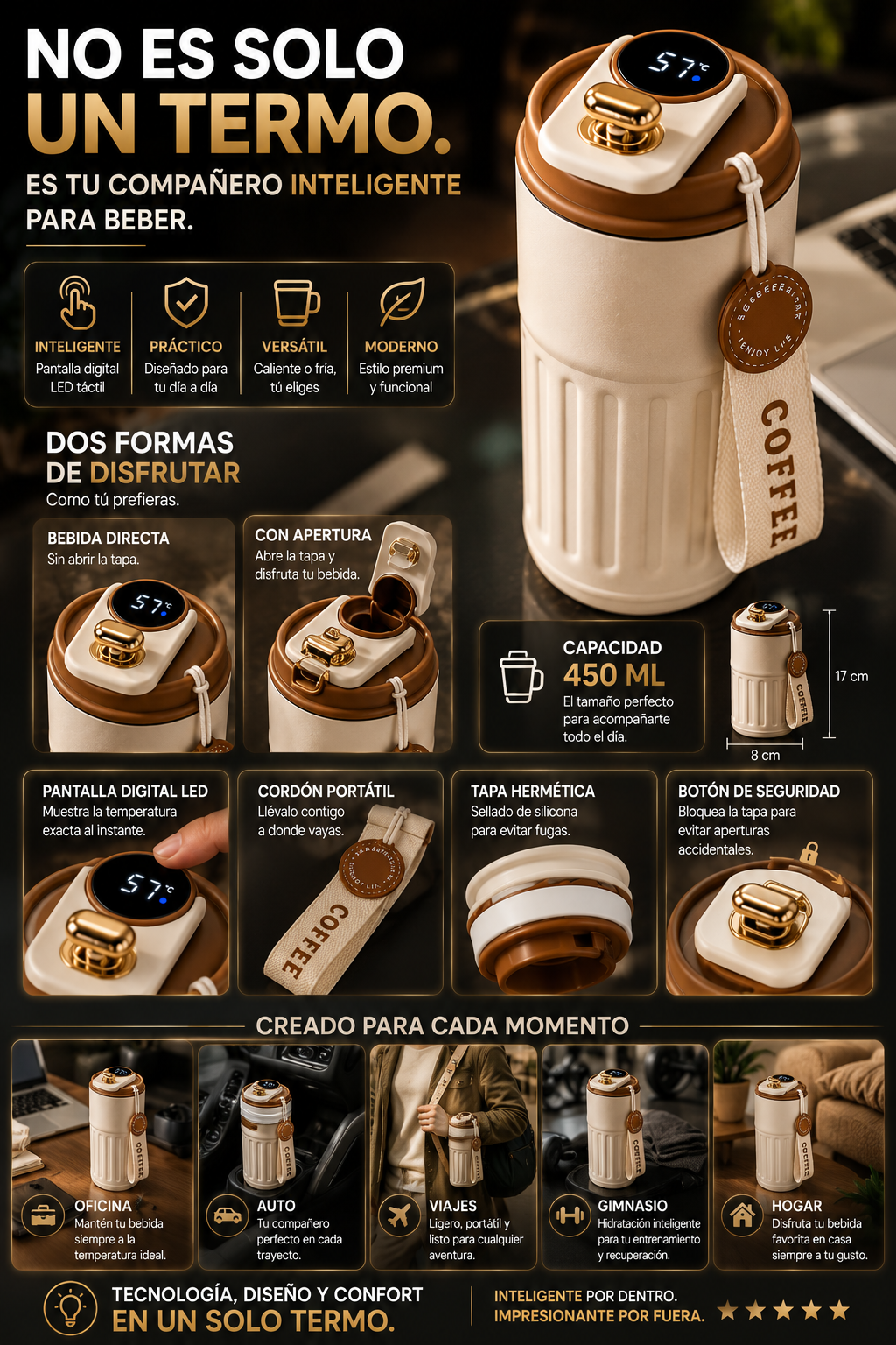 Termo Digital Inteligente 450 ml — sección 7