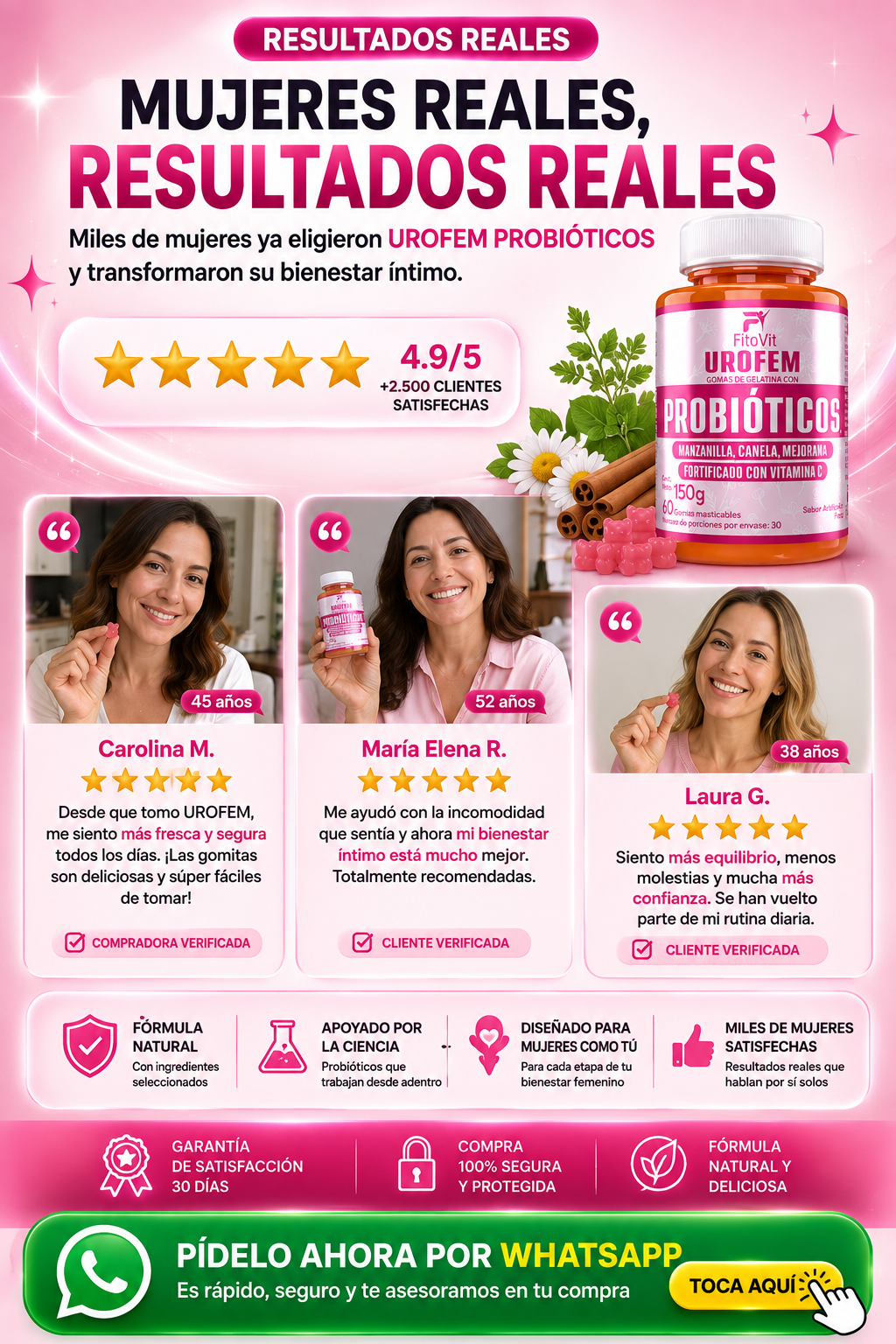 Urofem Gomas X60UND — sección 9